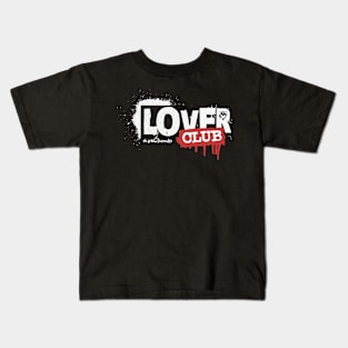 Lover Club: Where Street Wisdom Meets Affection Kids T-Shirt